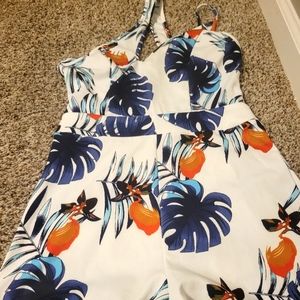 Summer Time (Floral) Romper